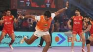 A young Pardeep Narwal (2nd from left) played for Bengaluru Bulls in season 2